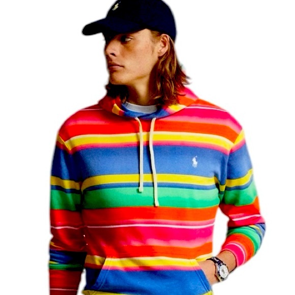 Striped Spa Terry Hoodie
Polo by Ralph Lauren NWT - Picture 10 of 11